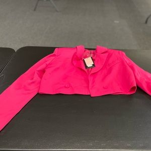 Pretty Little Thing Cropped Blazer